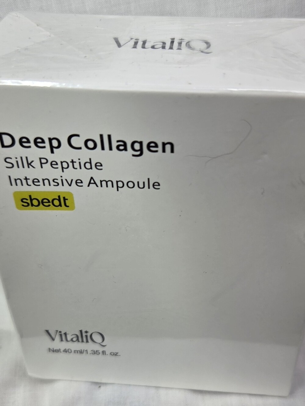 Vitaliq Deep Collagen Silk Peptide Intensive Ampoule 40 Ml 1.35 Fl Oz